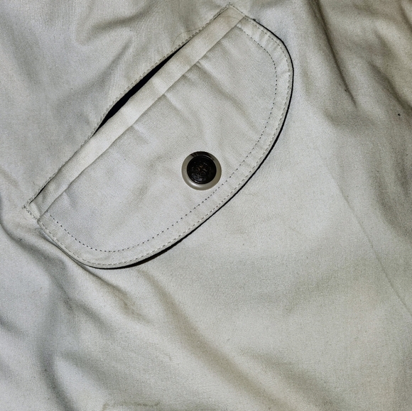 Pacific Trail Vntg Mens Quality Outerwear Jacket White Hooded Pockets Lined Sz L - Picture 12 of 15